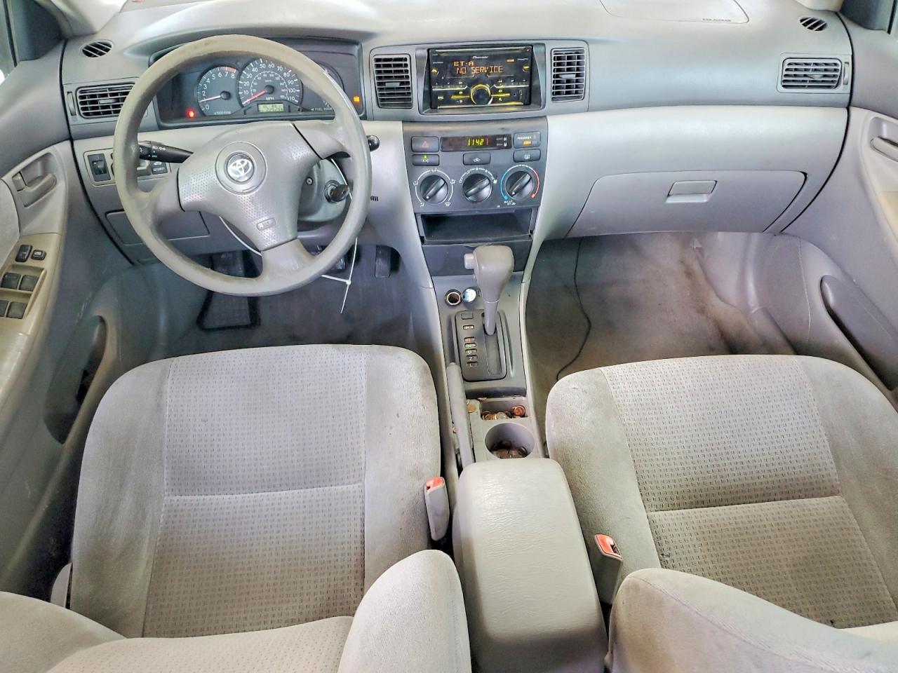 2007 Toyota Corolla Ce Blue vin: 2T1BR32E07C781160