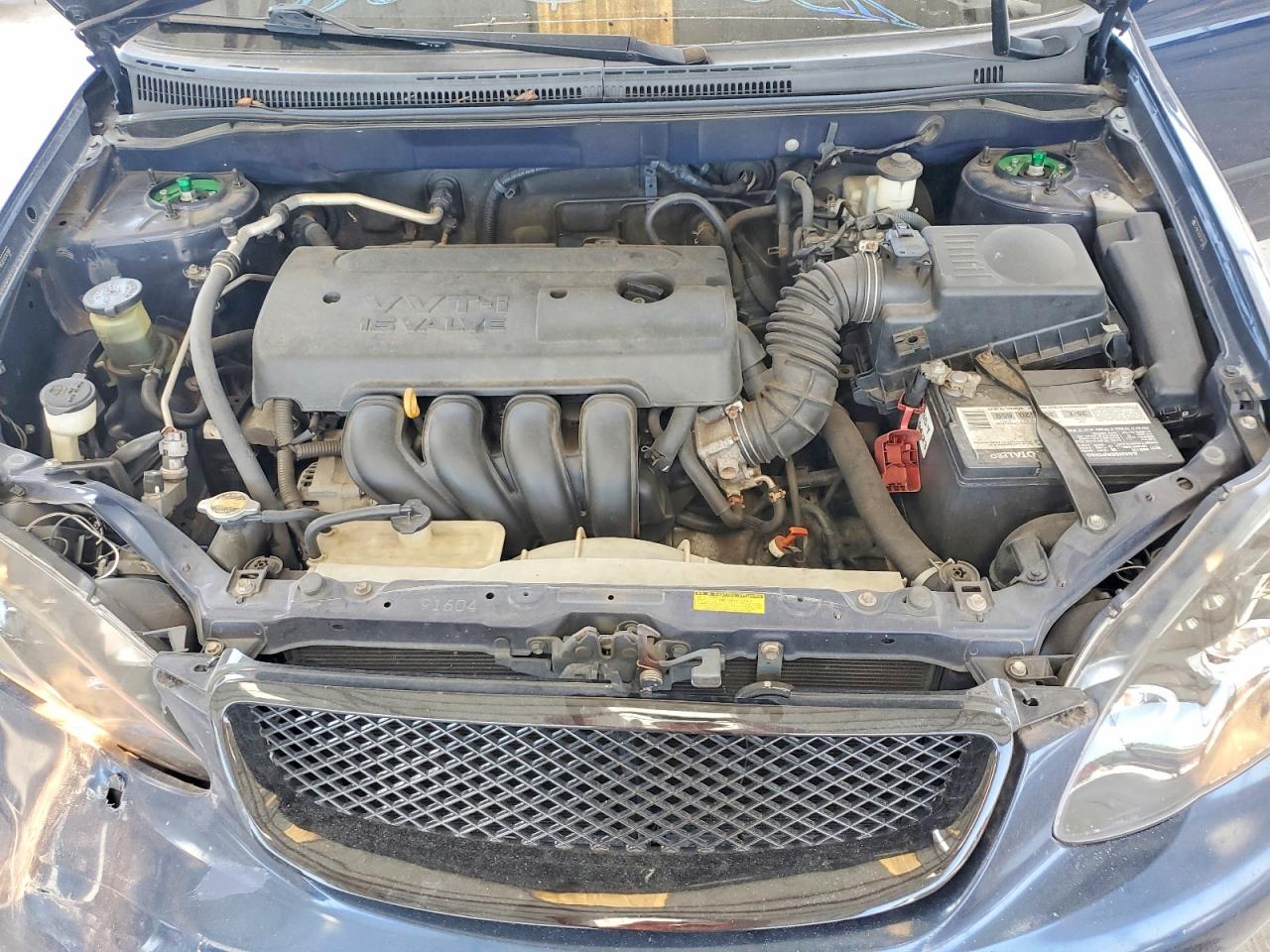 2007 Toyota Corolla Ce Blue vin: 2T1BR32E07C781160