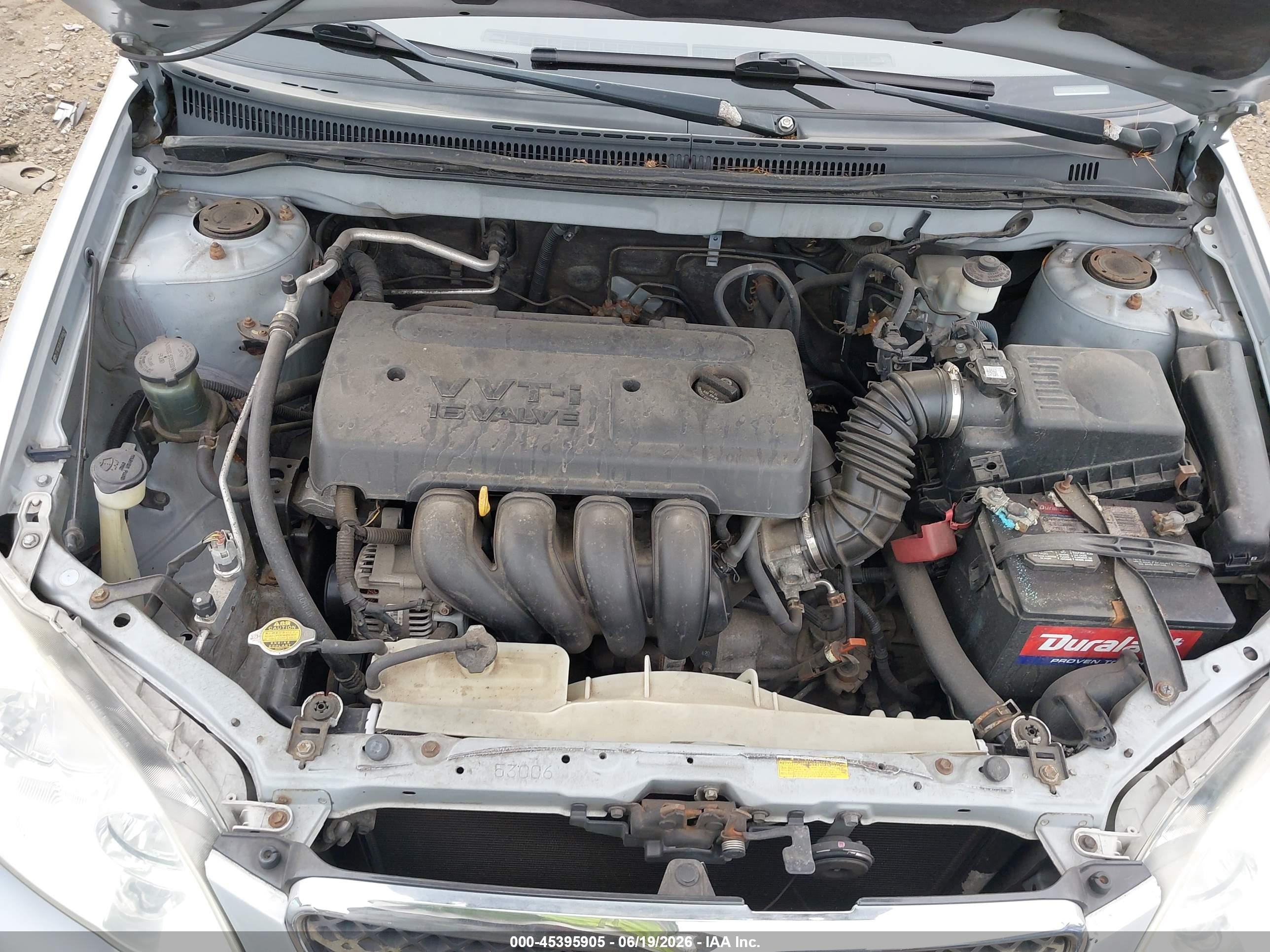 2007 Toyota Corolla Le Silver vin: 2T1BR32E07C789047