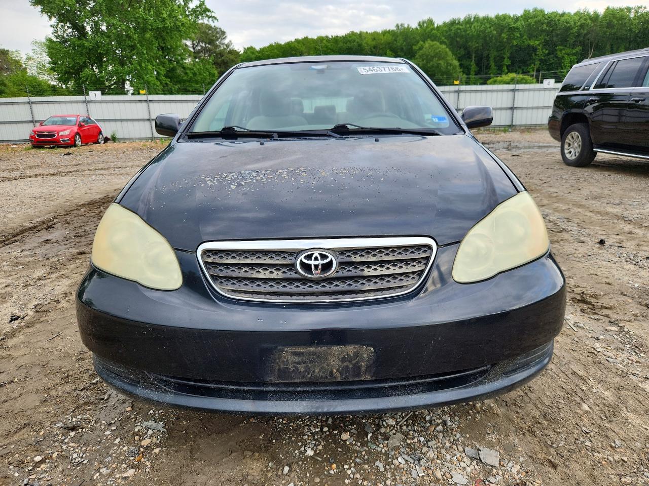 2007 Toyota Corolla Ce Black vin: 2T1BR32E07C792157