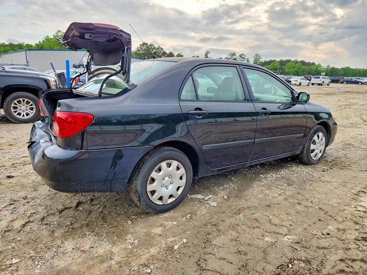 2007 Toyota Corolla Ce Black vin: 2T1BR32E07C792157