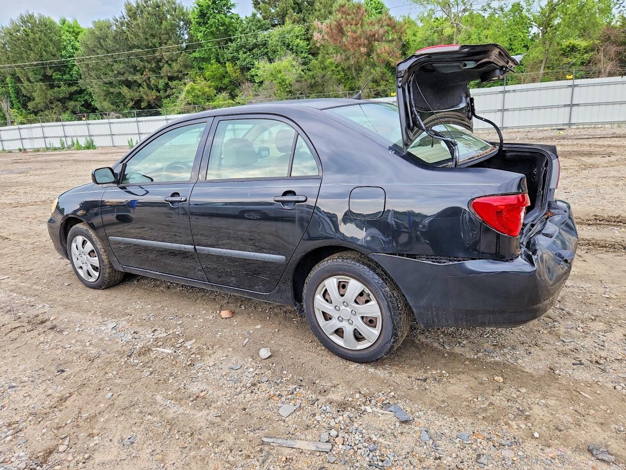 2007 Toyota Corolla Ce Black vin: 2T1BR32E07C792157