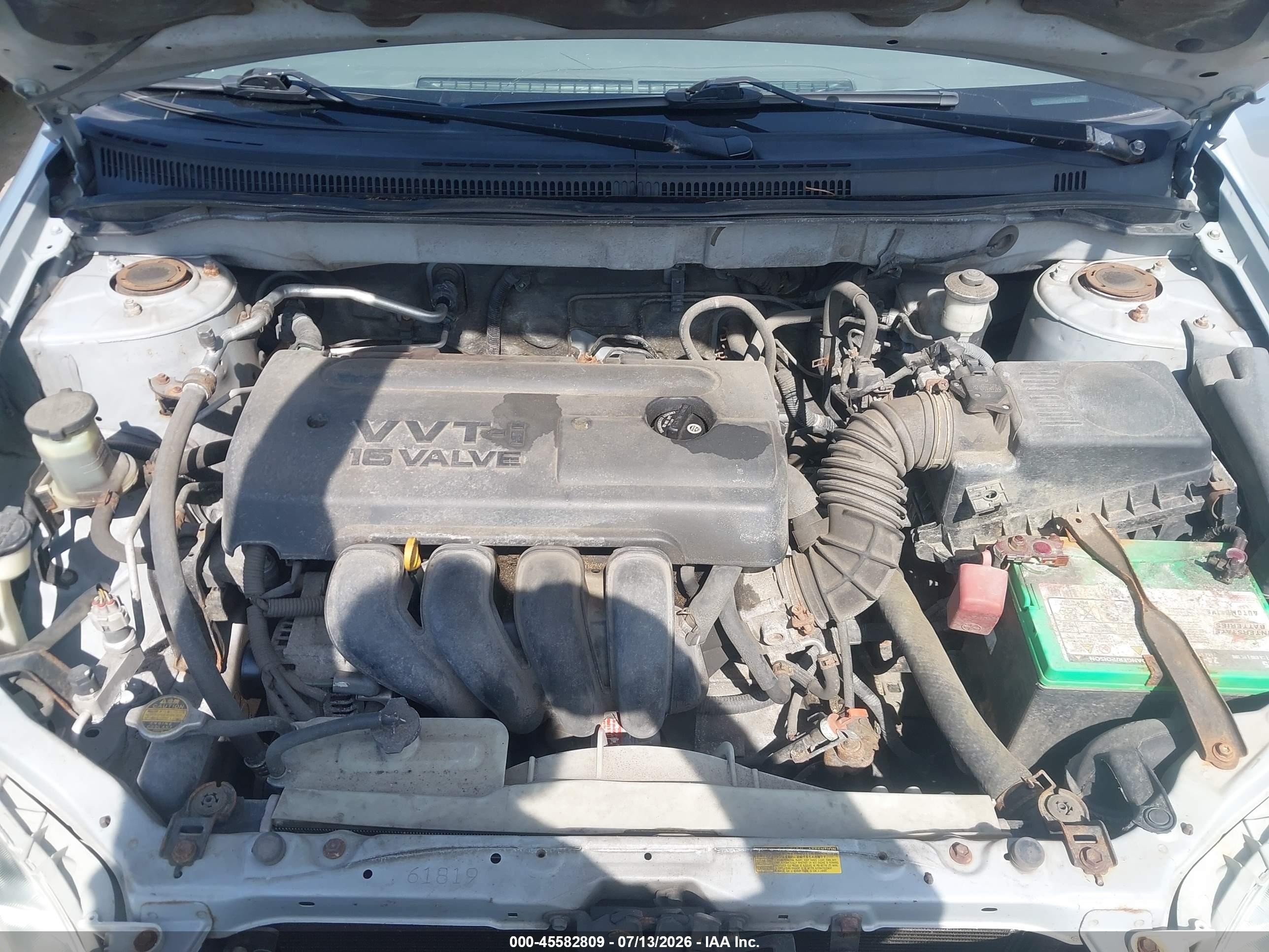 2007 Toyota Corolla Le Silver vin: 2T1BR32E07C795141