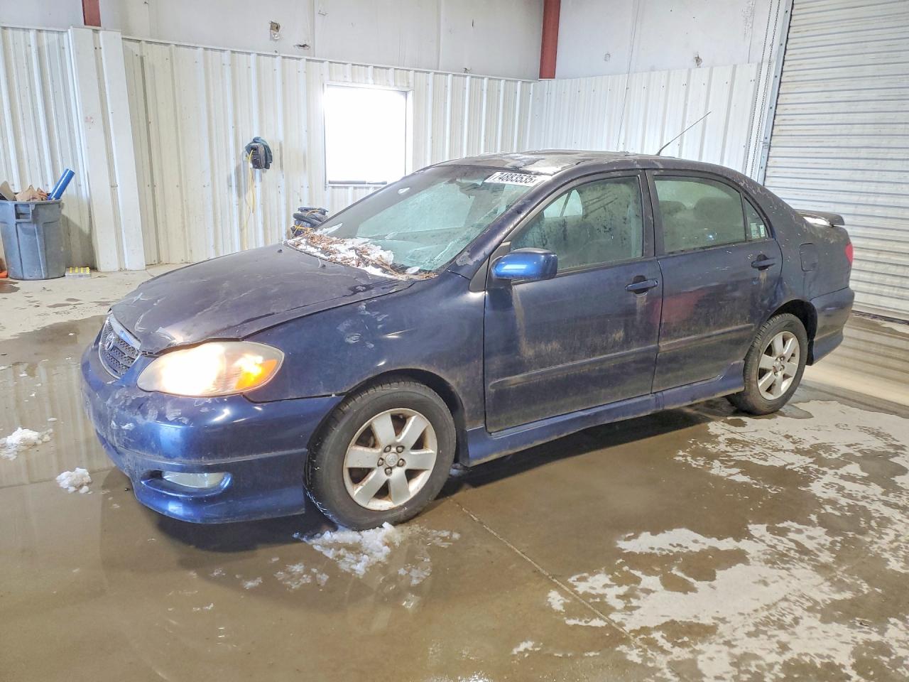 2007 Toyota Corolla S Blue vin: 2T1BR32E07C796435