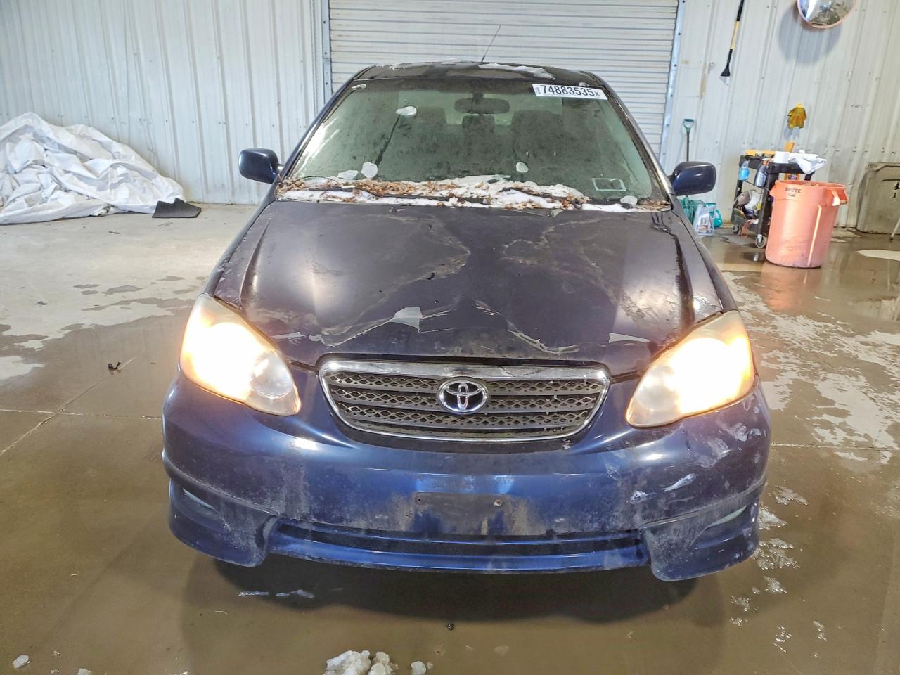 2007 Toyota Corolla S Blue vin: 2T1BR32E07C796435