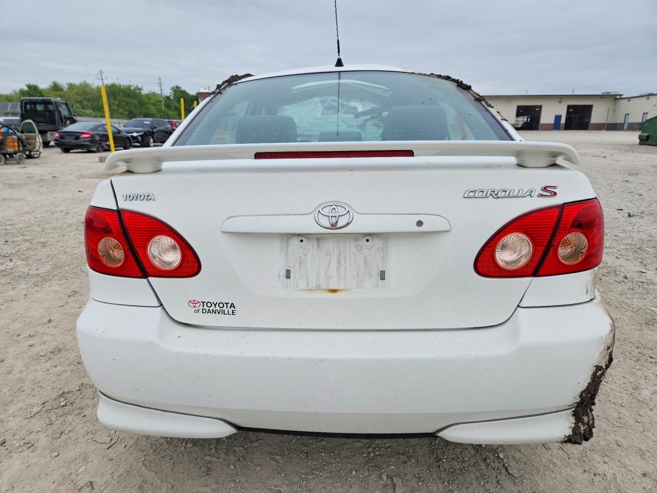2007 Toyota Corolla S White vin: 2T1BR32E07C819969