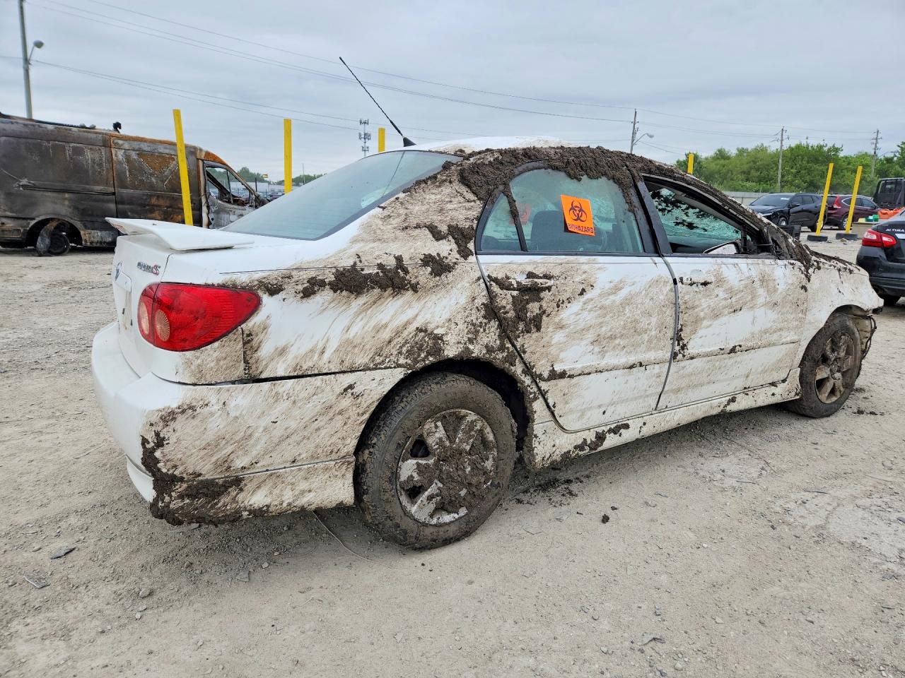 2007 Toyota Corolla S White vin: 2T1BR32E07C819969