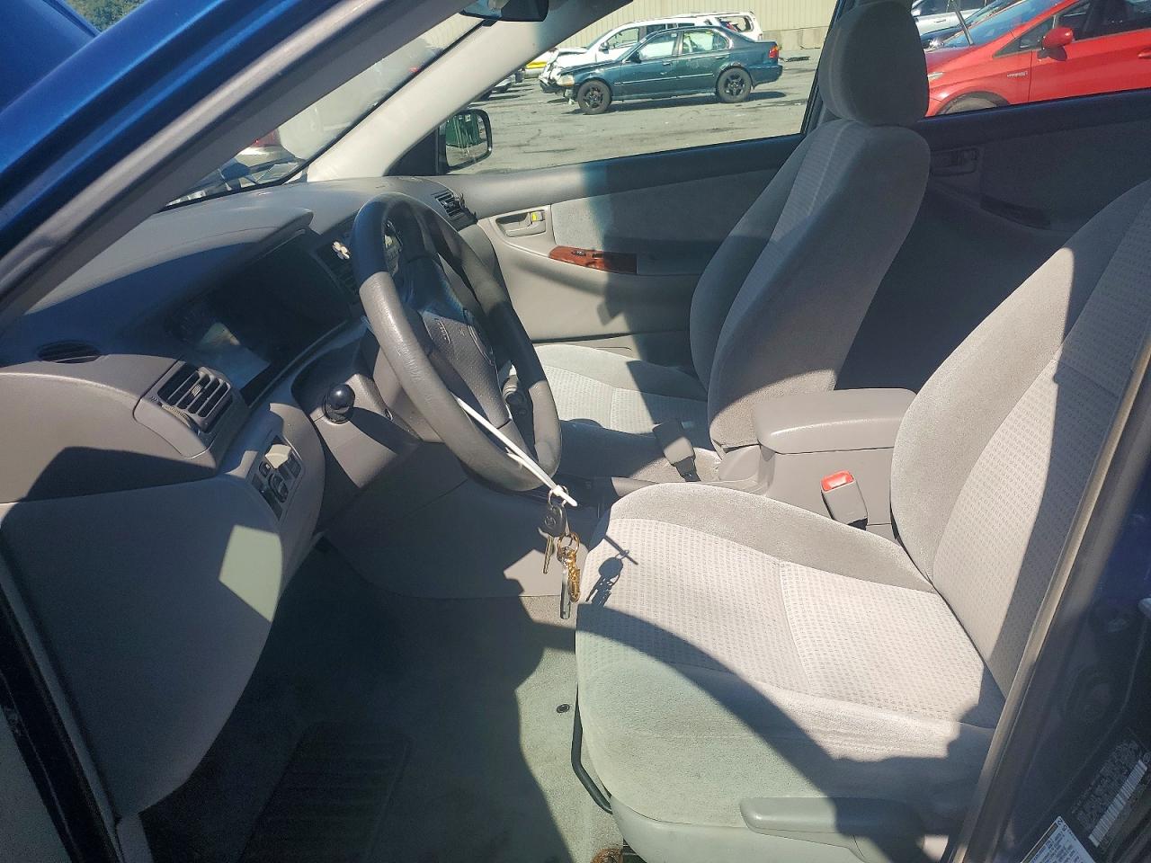 2007 Toyota Corolla Ce Blue vin: 2T1BR32E07C824668