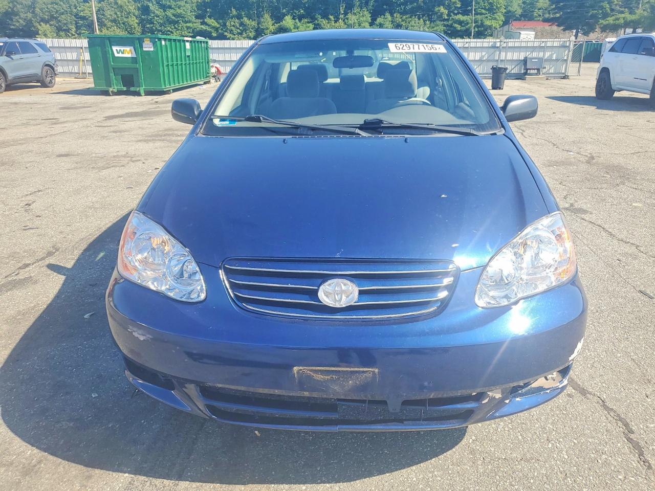 2007 Toyota Corolla Ce Blue vin: 2T1BR32E07C824668