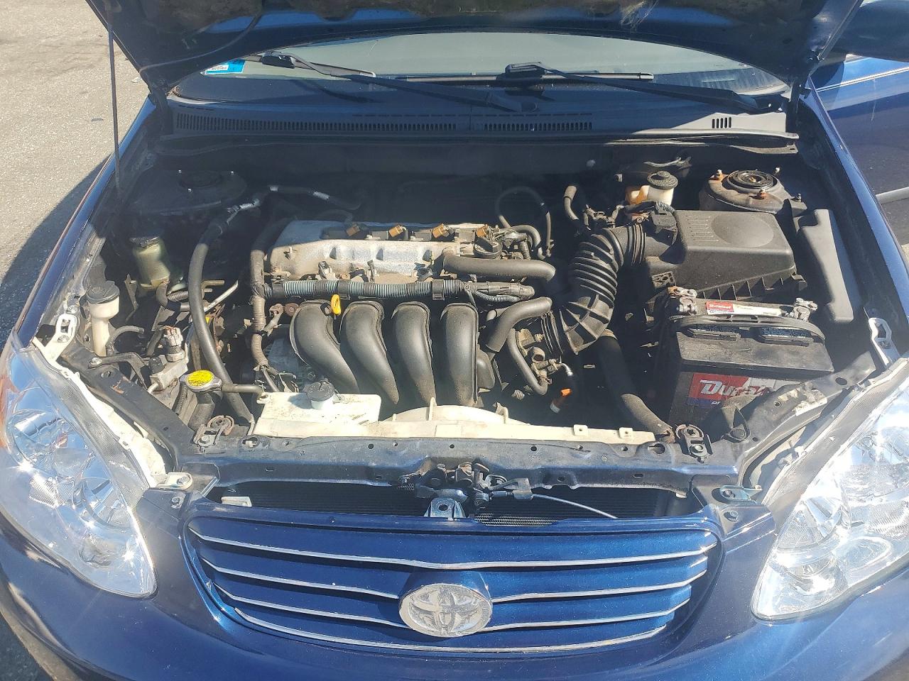 2007 Toyota Corolla Ce Blue vin: 2T1BR32E07C824668