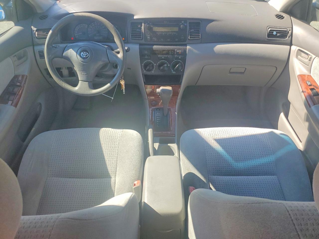 2007 Toyota Corolla Ce Blue vin: 2T1BR32E07C824668