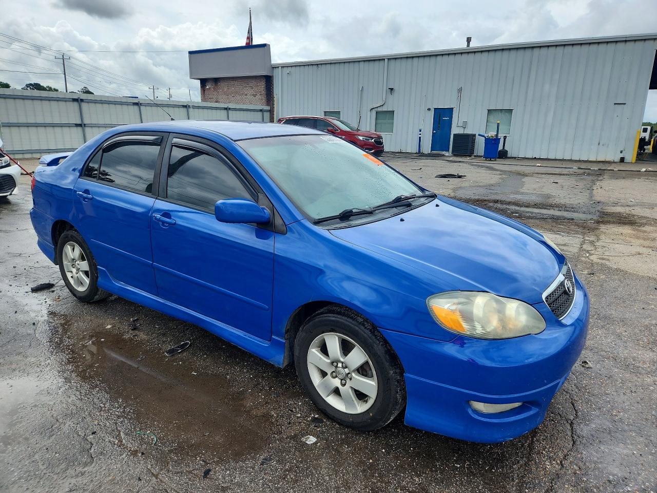 2007 Toyota Corolla S Blue vin: 2T1BR32E07C825450