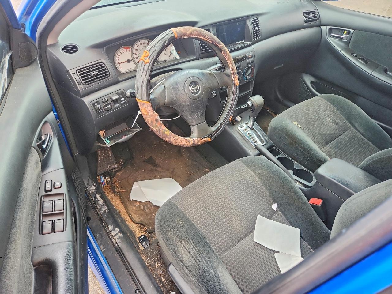 2007 Toyota Corolla S Blue vin: 2T1BR32E07C825450