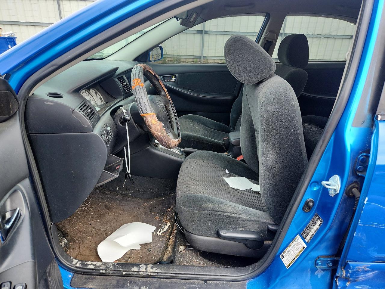 2007 Toyota Corolla S Blue vin: 2T1BR32E07C825450