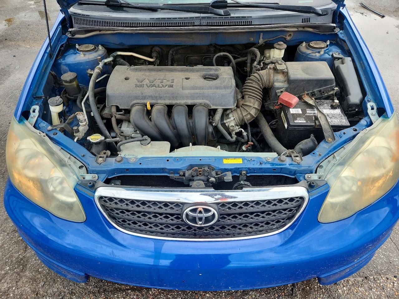 2007 Toyota Corolla S Blue vin: 2T1BR32E07C825450