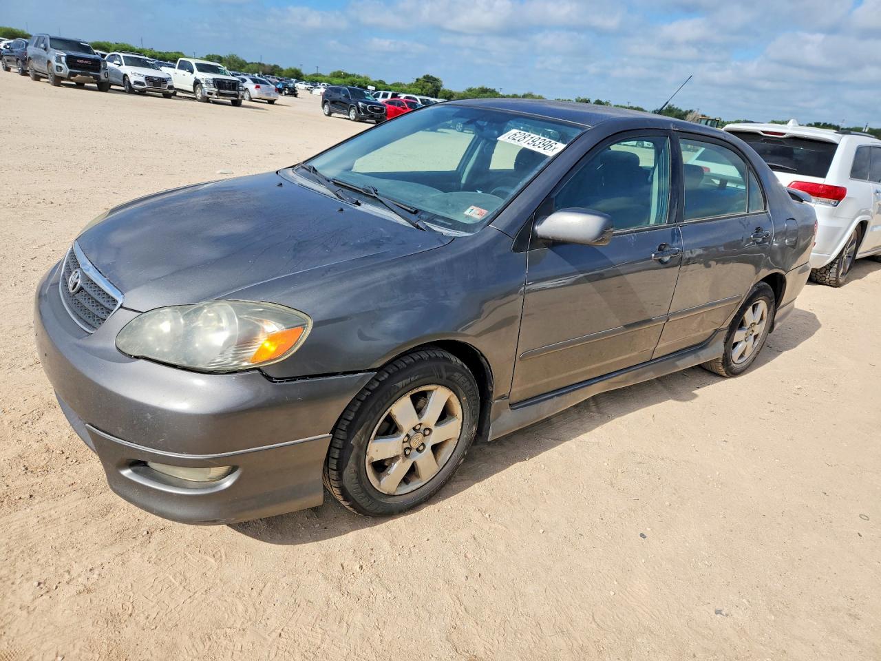 2007 Toyota Corolla S Gray vin: 2T1BR32E07C838778