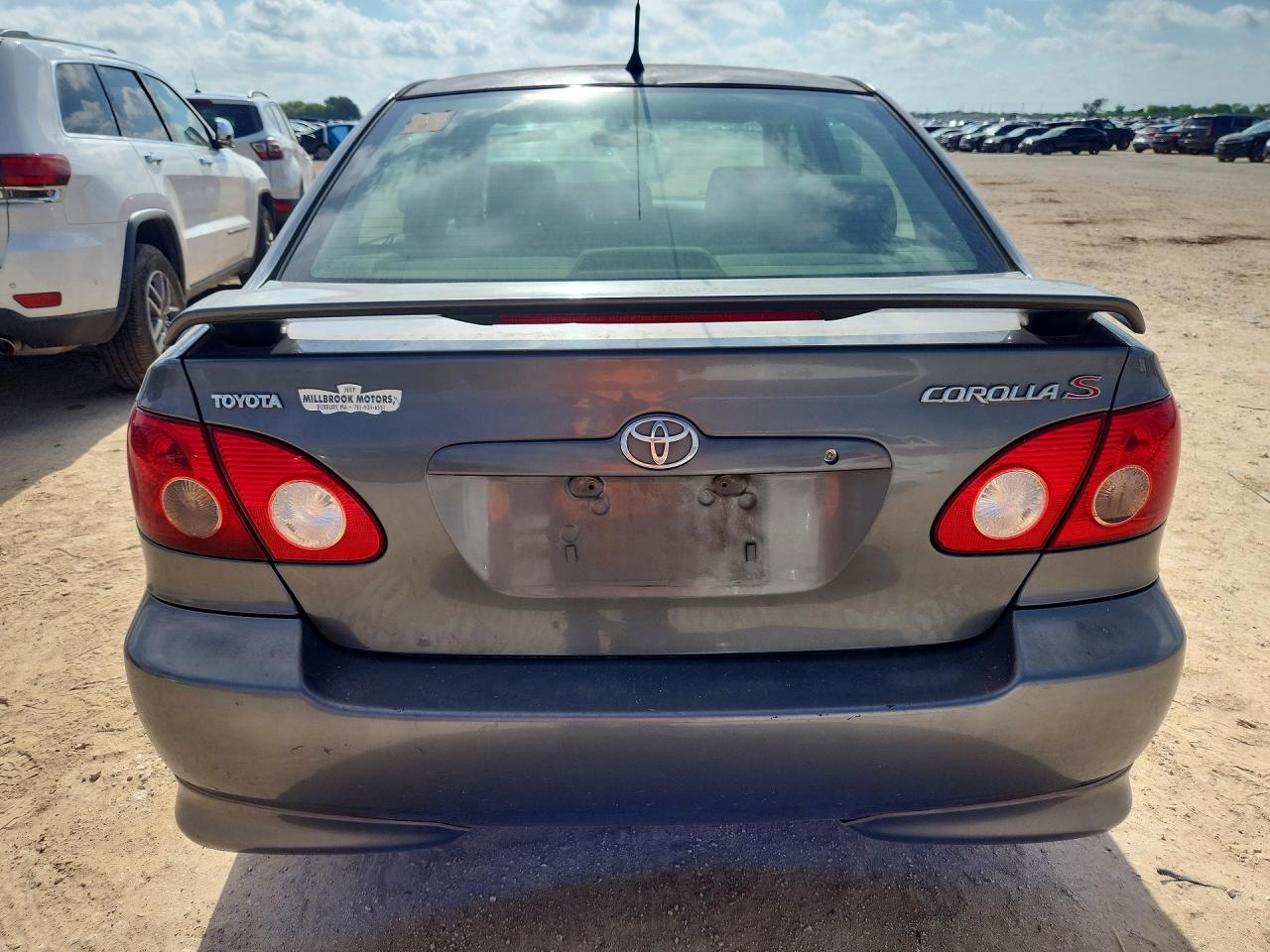 2007 Toyota Corolla S Gray vin: 2T1BR32E07C838778