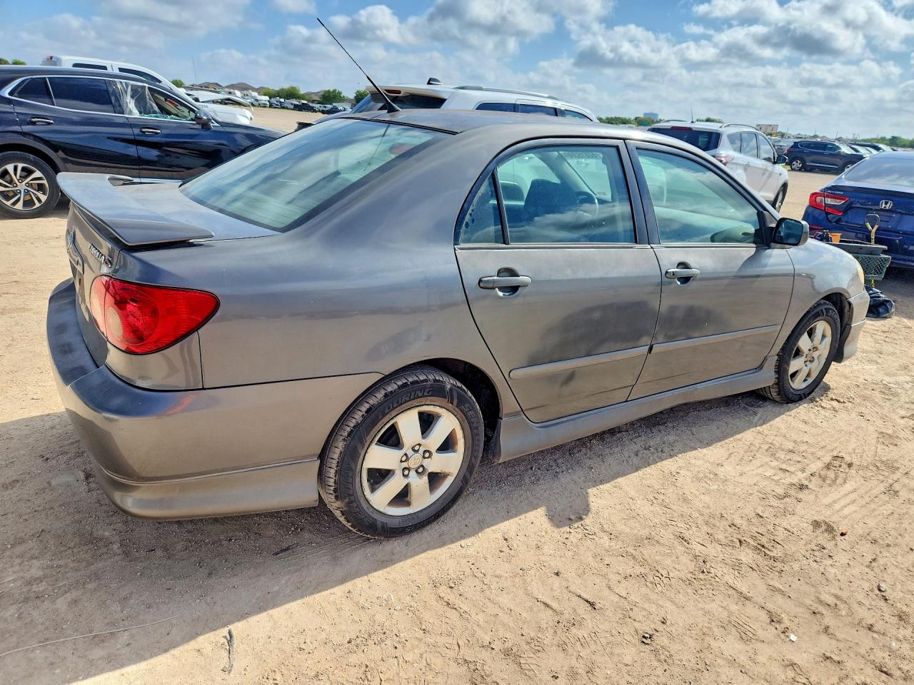 2007 Toyota Corolla S Gray vin: 2T1BR32E07C838778