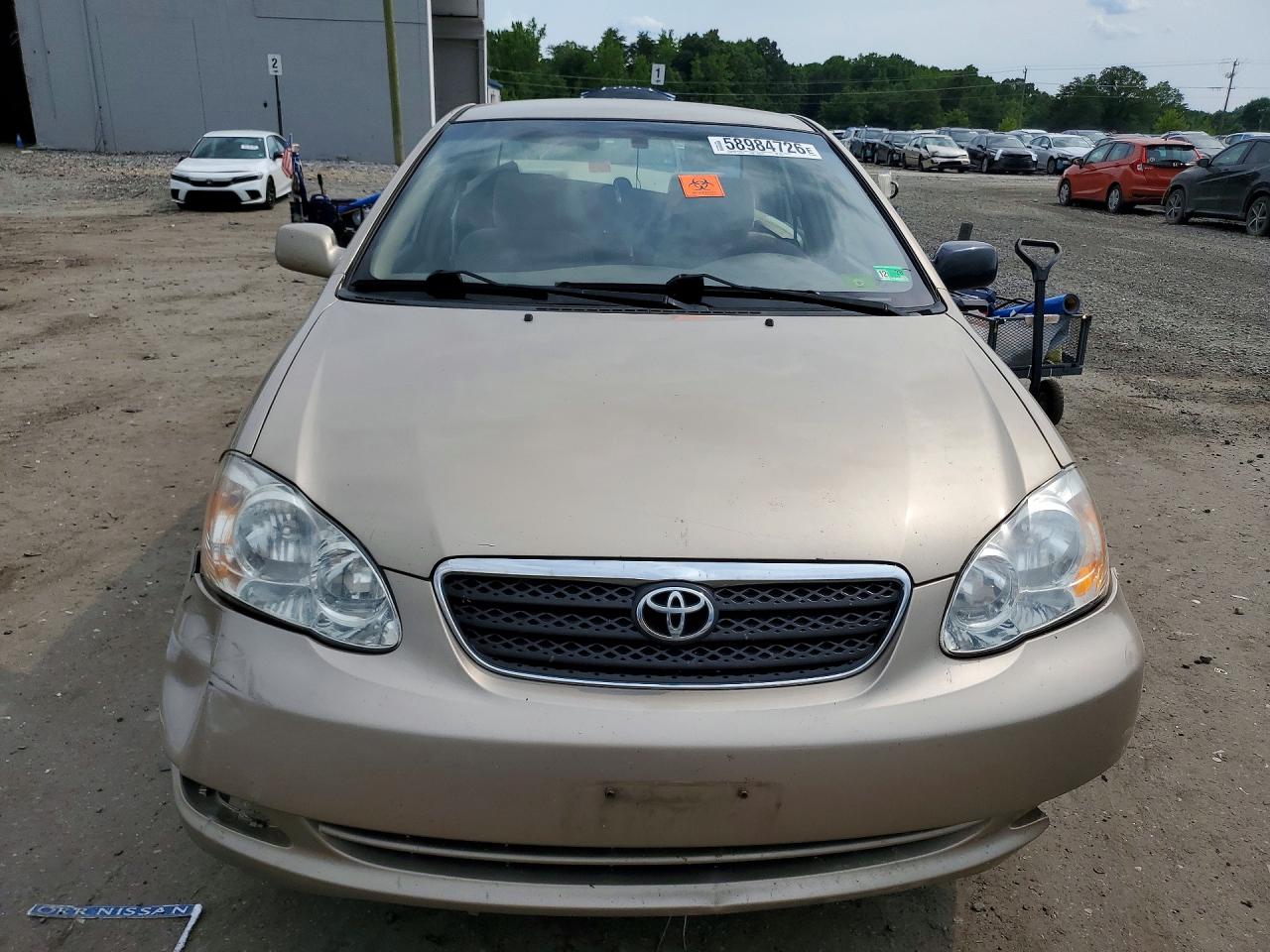2008 Toyota Corolla Le Beige vin: 2T1BR32E08C859597