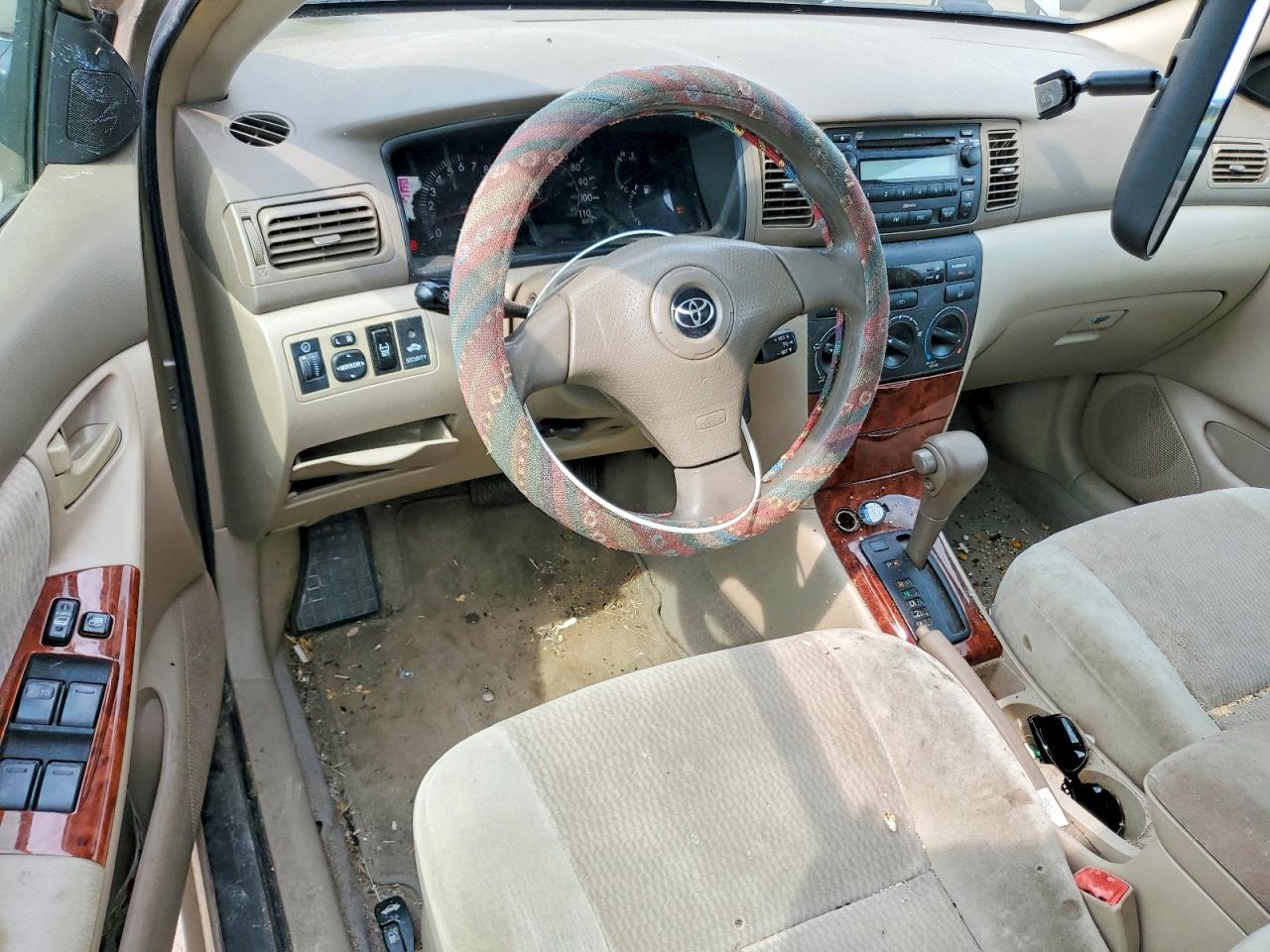 2008 Toyota Corolla Le Beige vin: 2T1BR32E08C859597