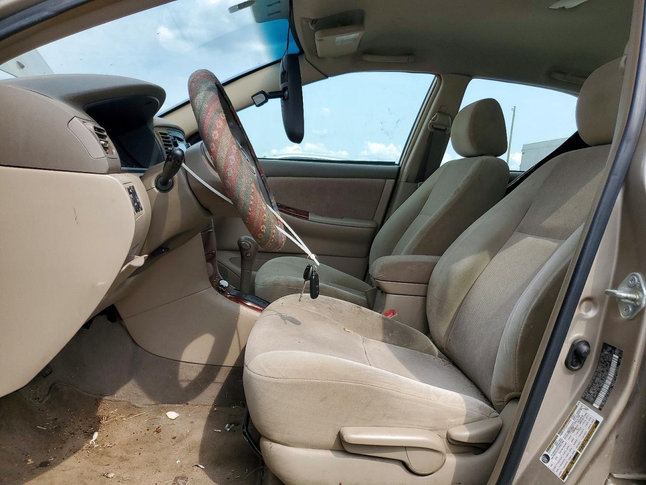 2008 Toyota Corolla Le Beige vin: 2T1BR32E08C859597