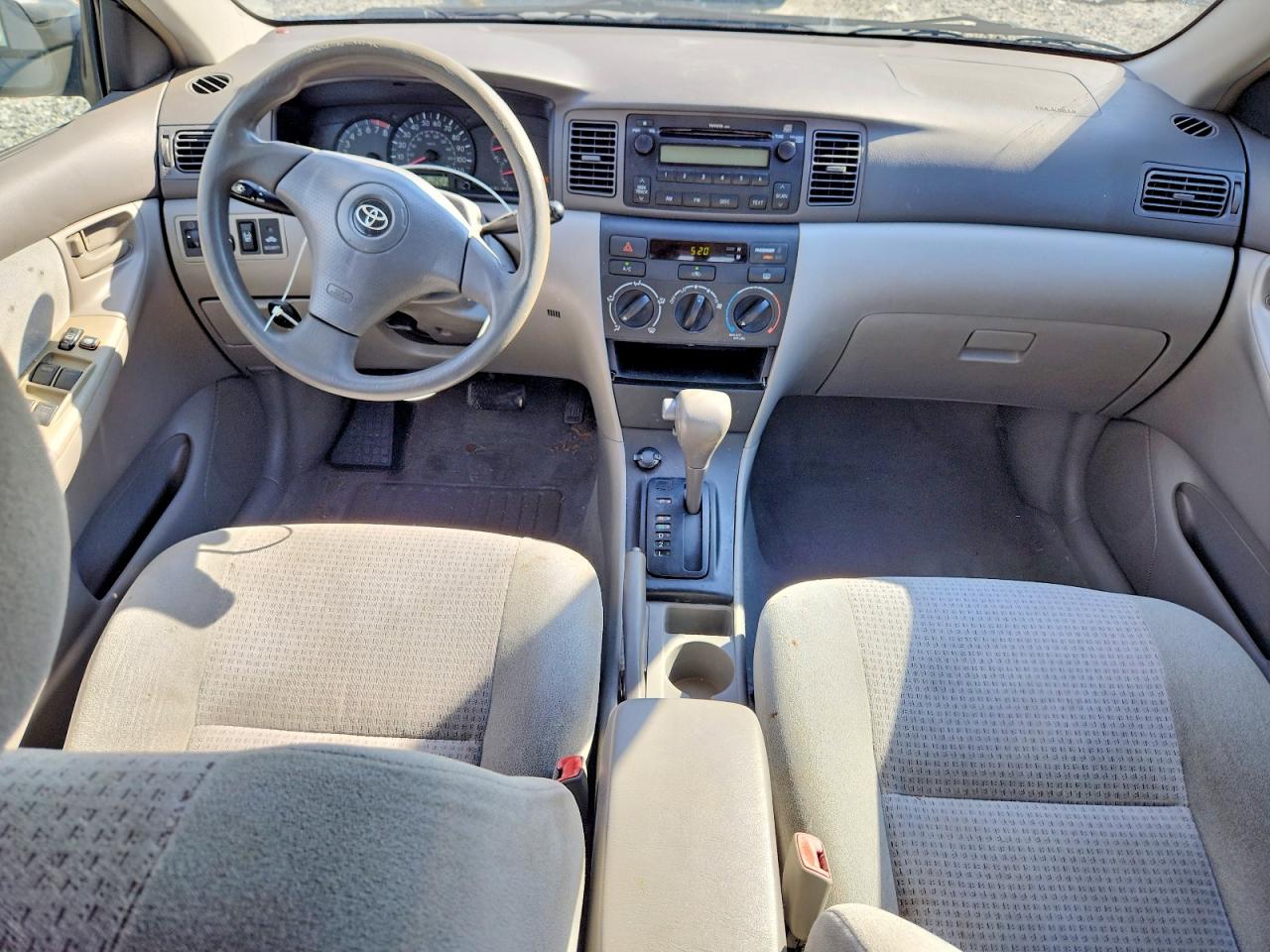 2008 Toyota Corolla Ce Gray vin: 2T1BR32E08C863990