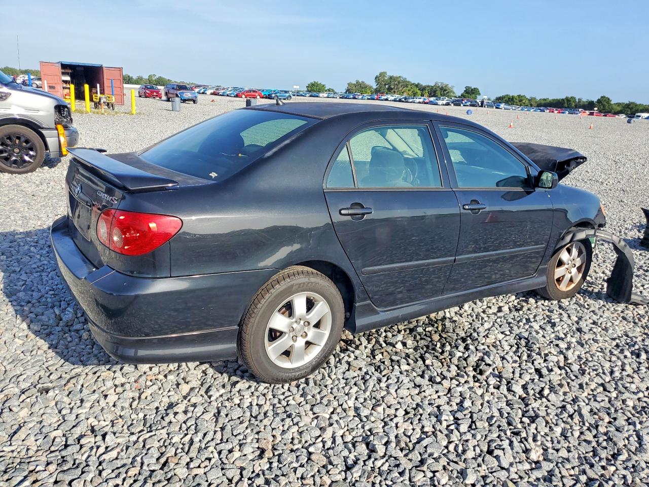 2008 Toyota Corolla S Black vin: 2T1BR32E08C887674