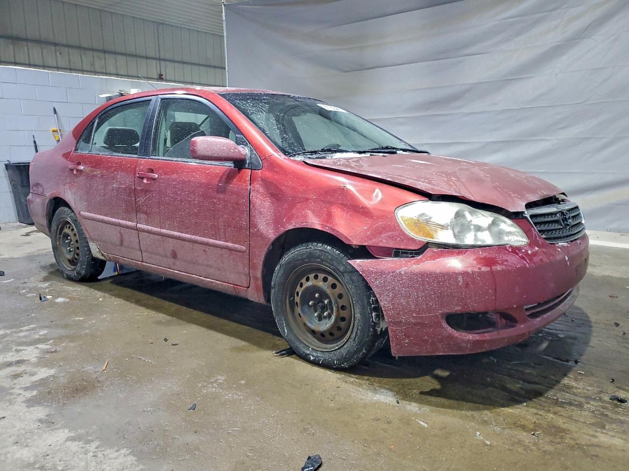 2008 Toyota Corolla Le Красный vin: 2T1BR32E08C901931