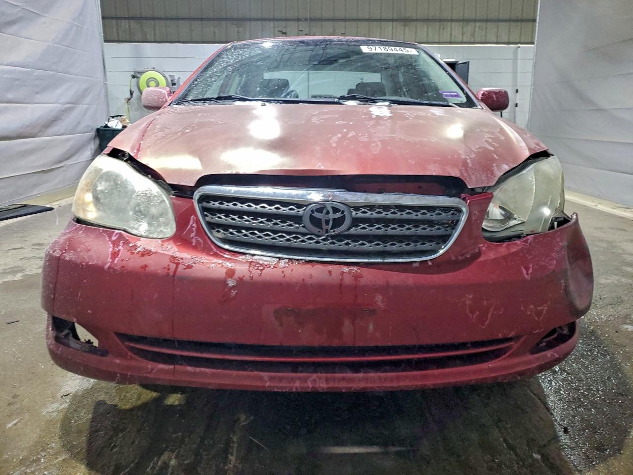 2008 Toyota Corolla Le Красный vin: 2T1BR32E08C901931