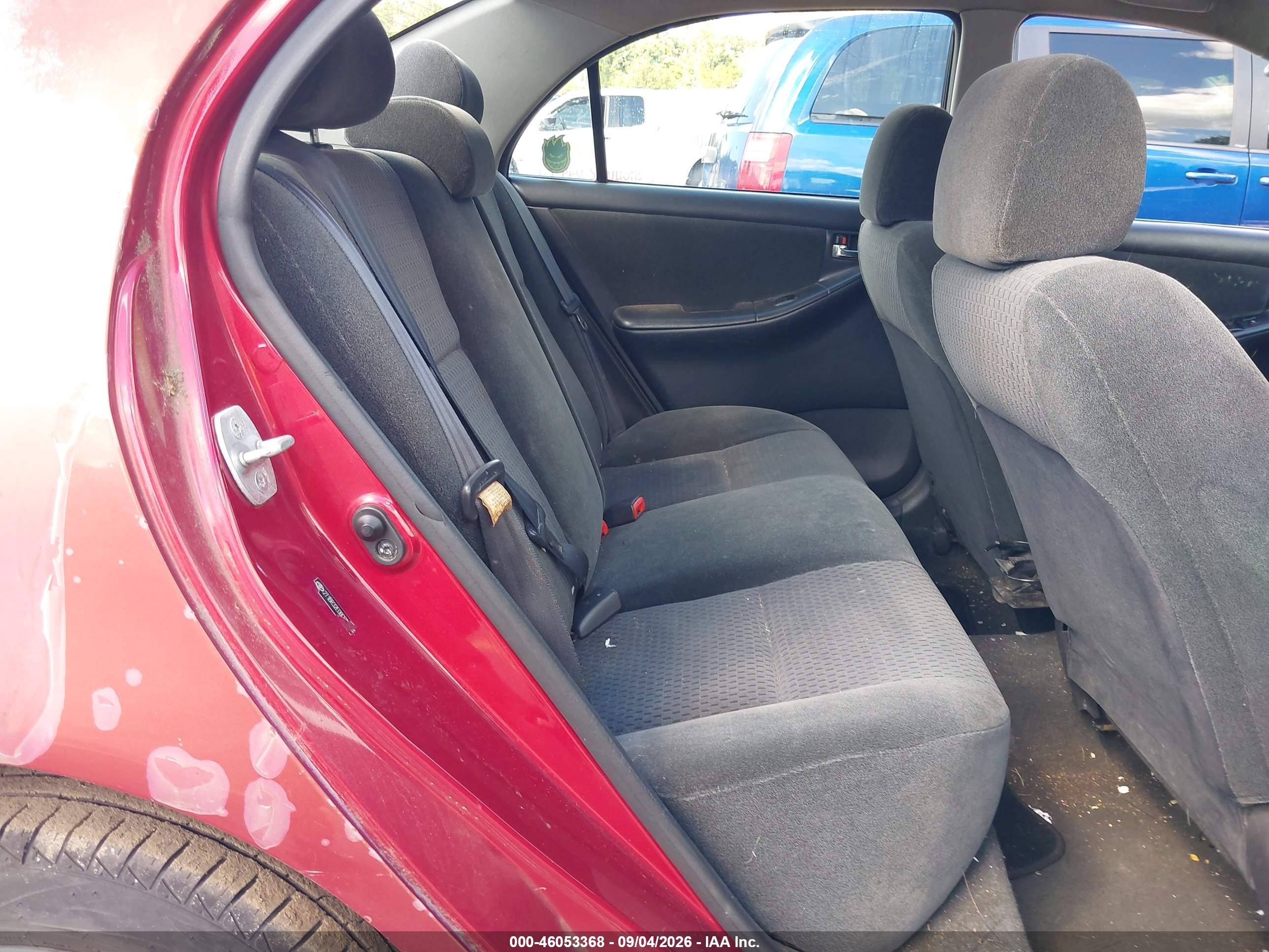 2008 Toyota Corolla S Red vin: 2T1BR32E08C904828