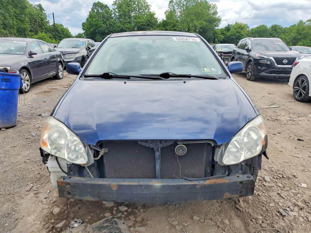 2008 Toyota Corolla S Blue vin: 2T1BR32E08C911648