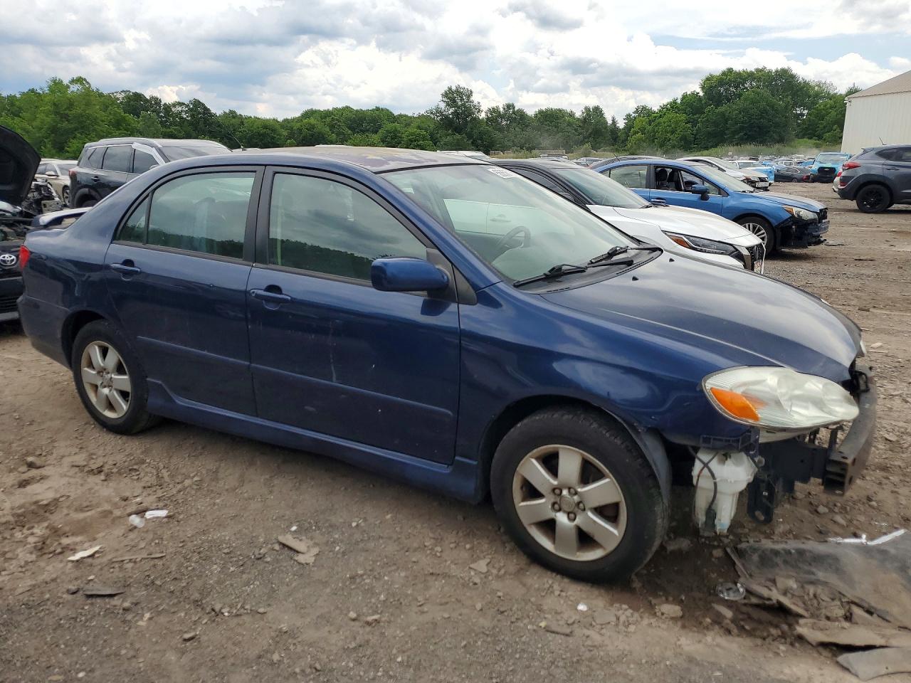 2008 Toyota Corolla S Blue vin: 2T1BR32E08C911648