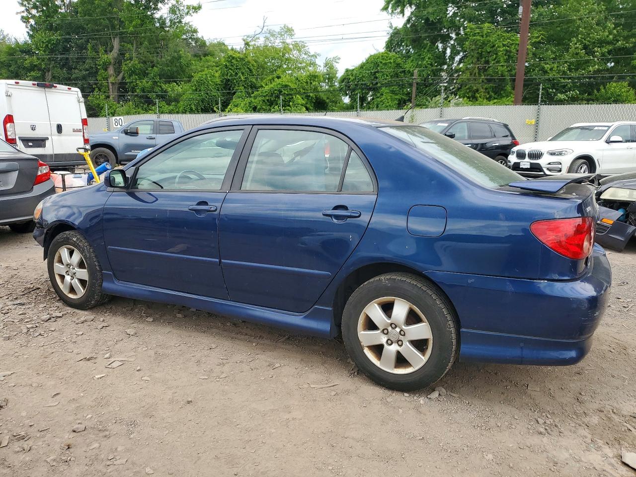 2008 Toyota Corolla S Blue vin: 2T1BR32E08C911648