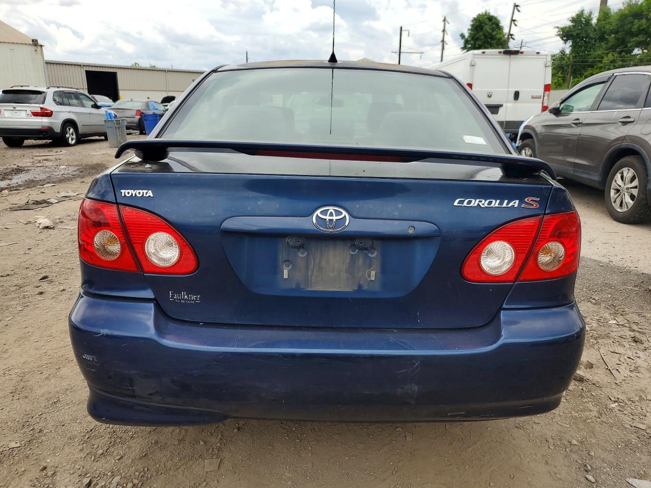 2008 Toyota Corolla S Blue vin: 2T1BR32E08C911648