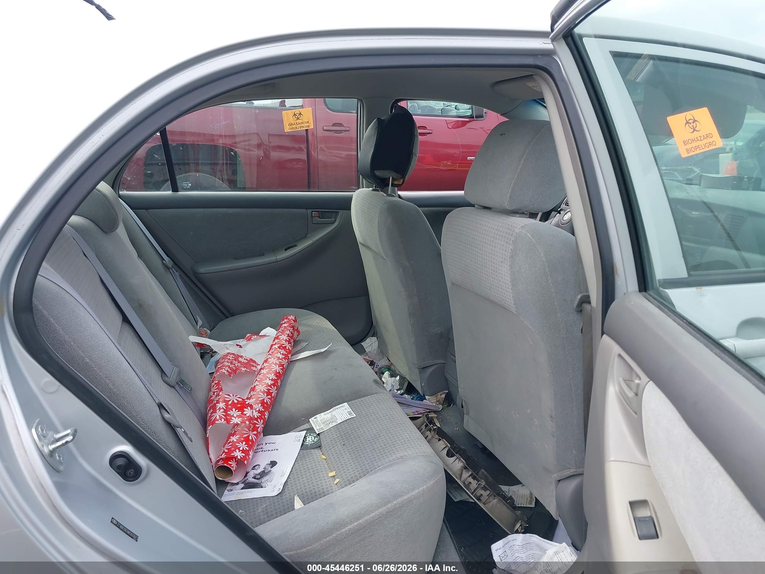 2008 Toyota Corolla Ce Silver vin: 2T1BR32E08C933973
