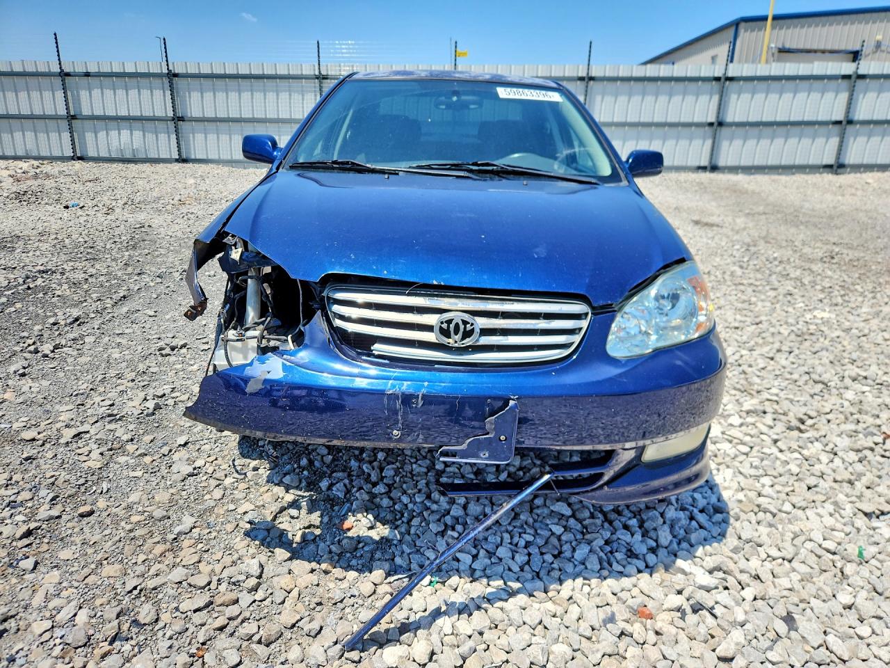 2003 Toyota Corolla S Blue vin: 2T1BR32E13C094151