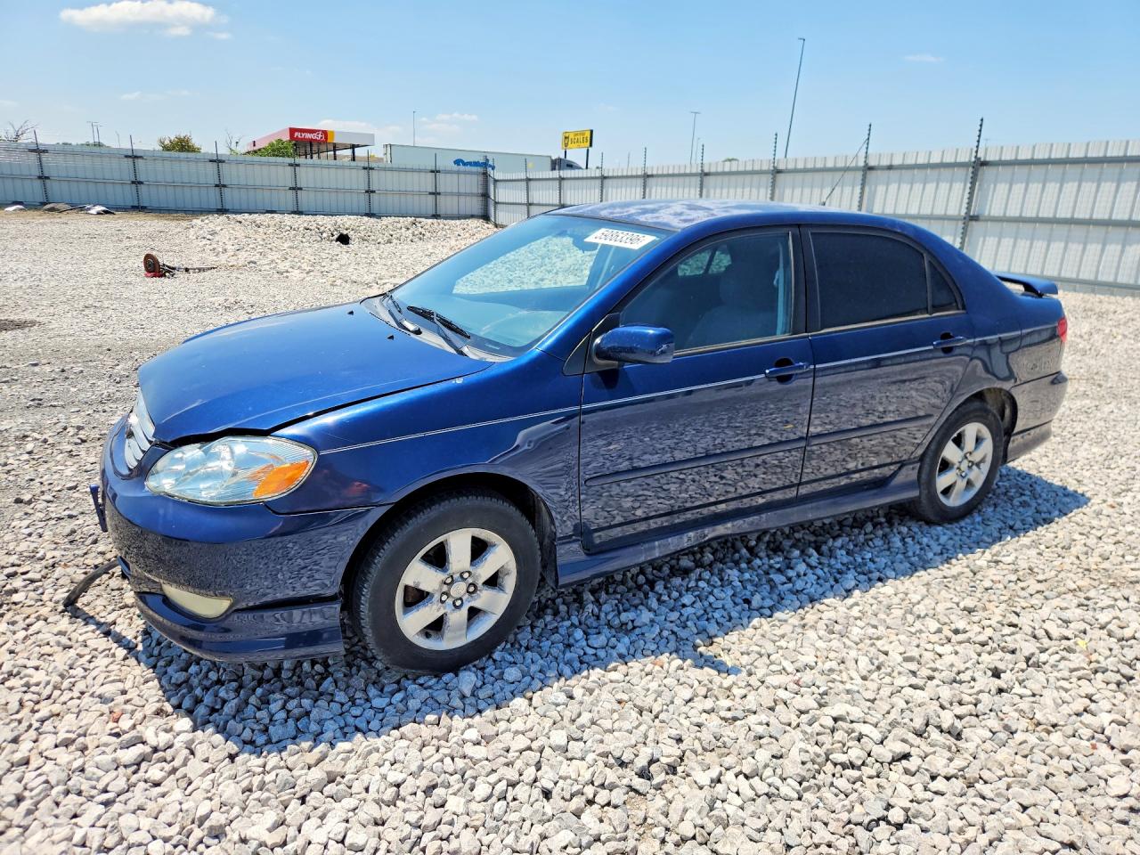 2003 Toyota Corolla S Blue vin: 2T1BR32E13C094151