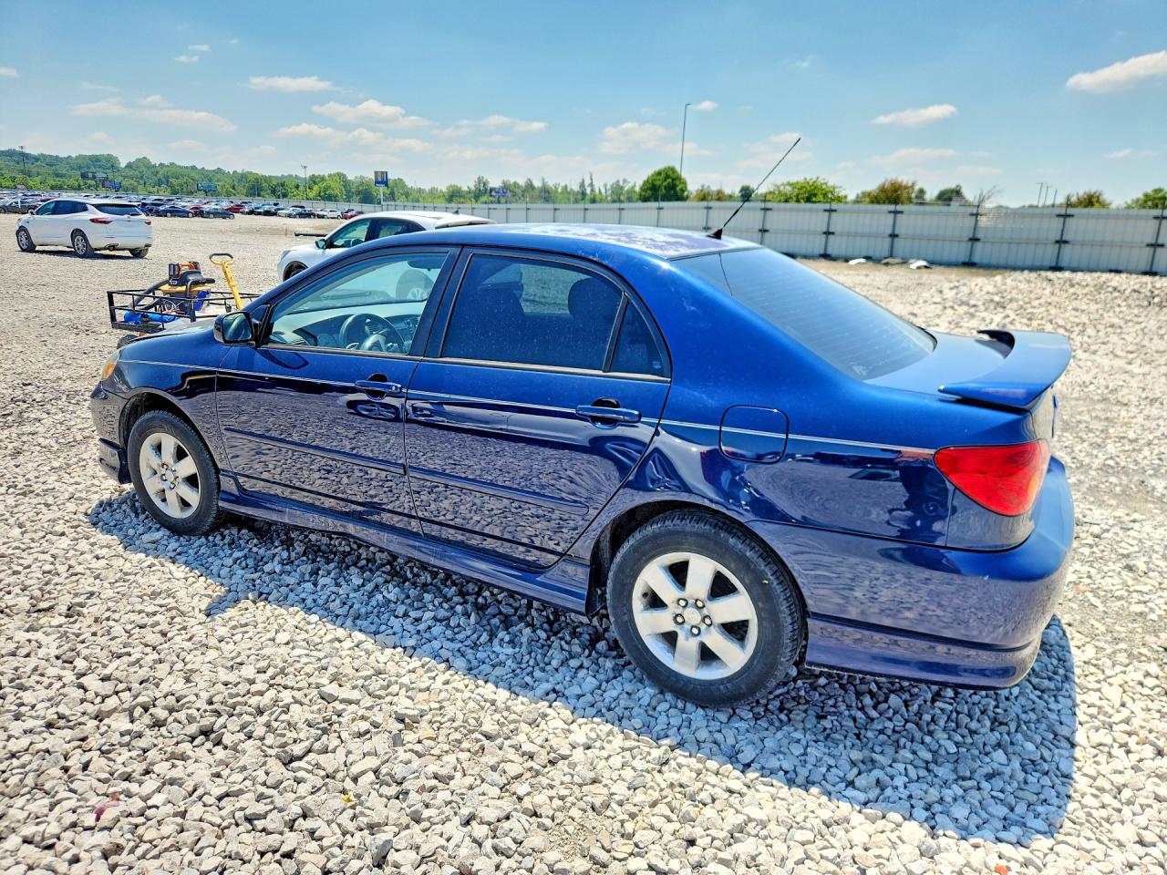 2003 Toyota Corolla S Blue vin: 2T1BR32E13C094151