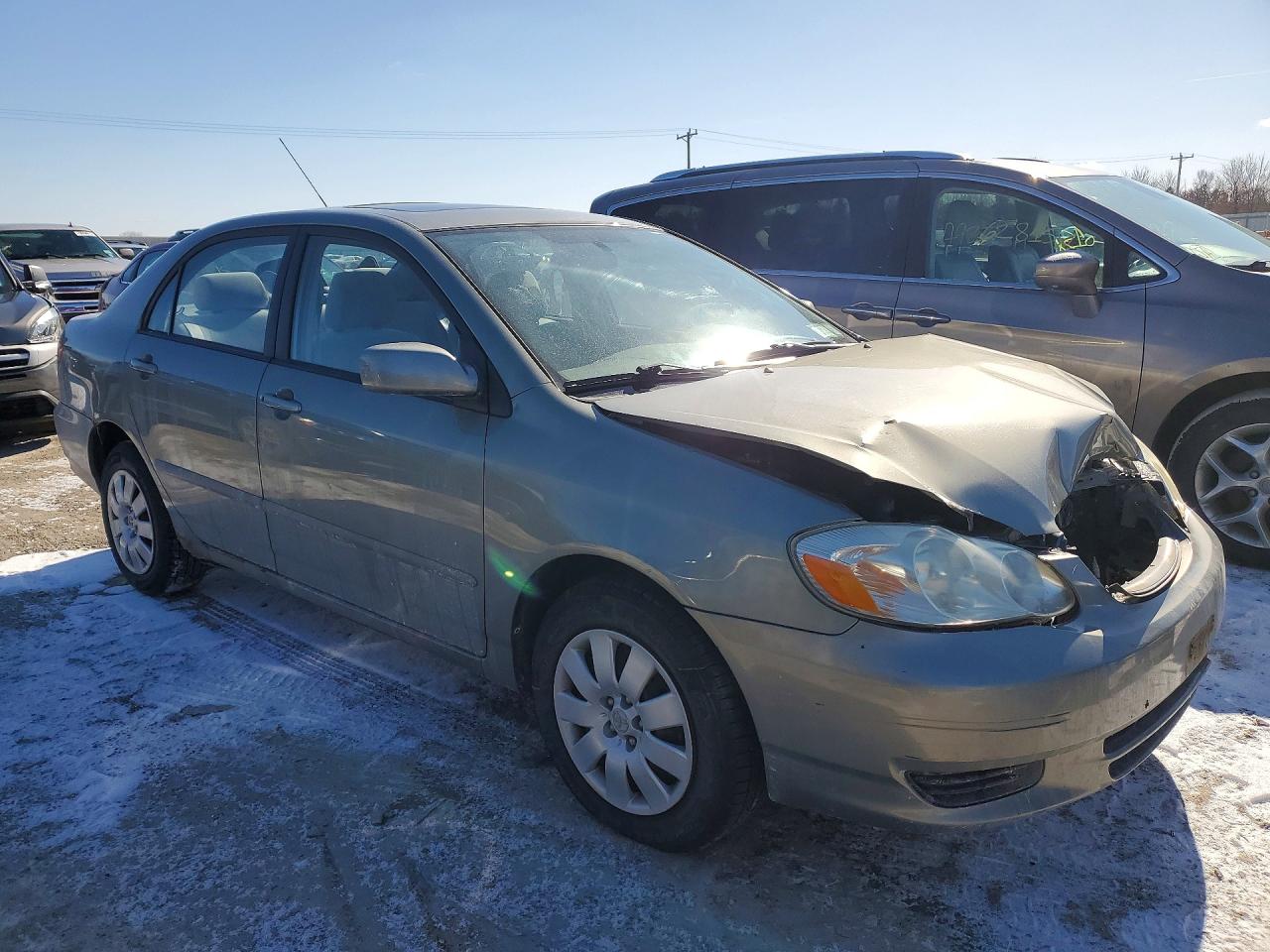 2003 Toyota Corolla Le Tan vin: 2T1BR32E13C114866