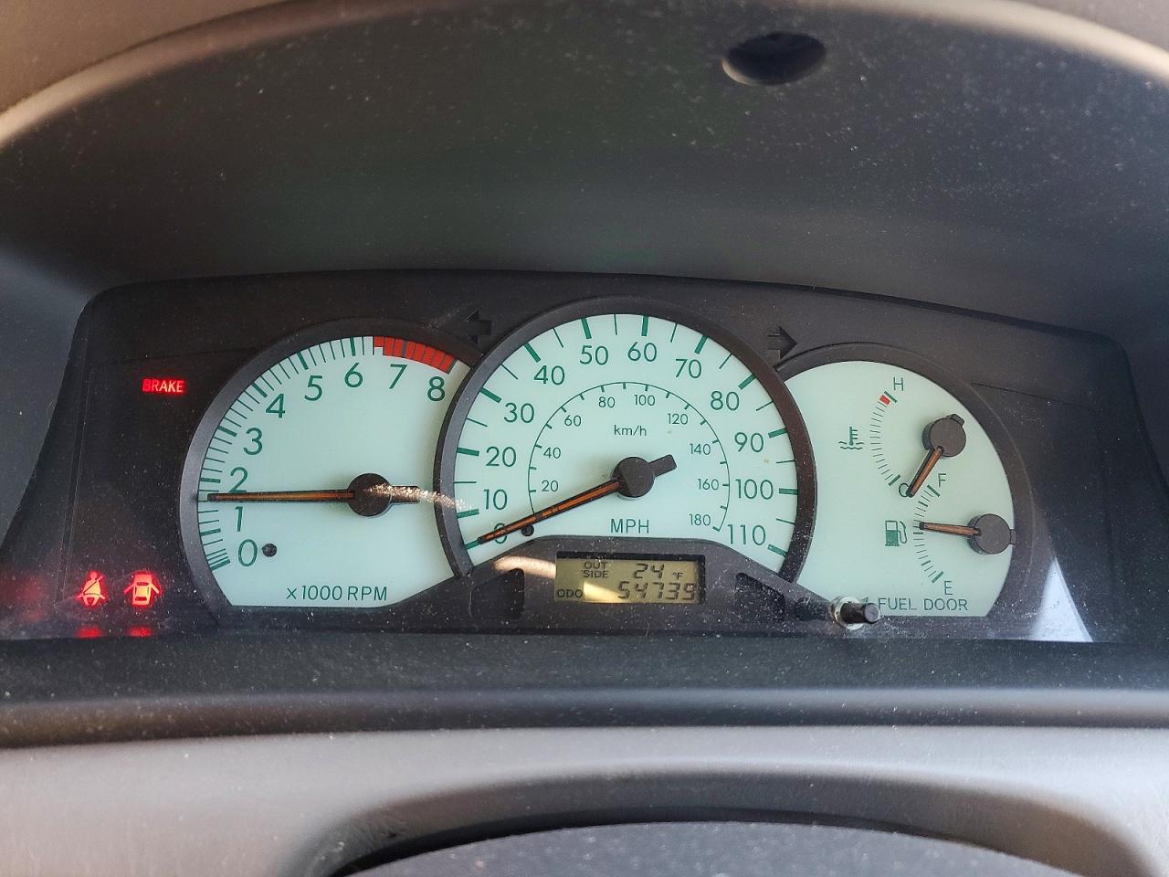 2003 Toyota Corolla Le Tan vin: 2T1BR32E13C114866