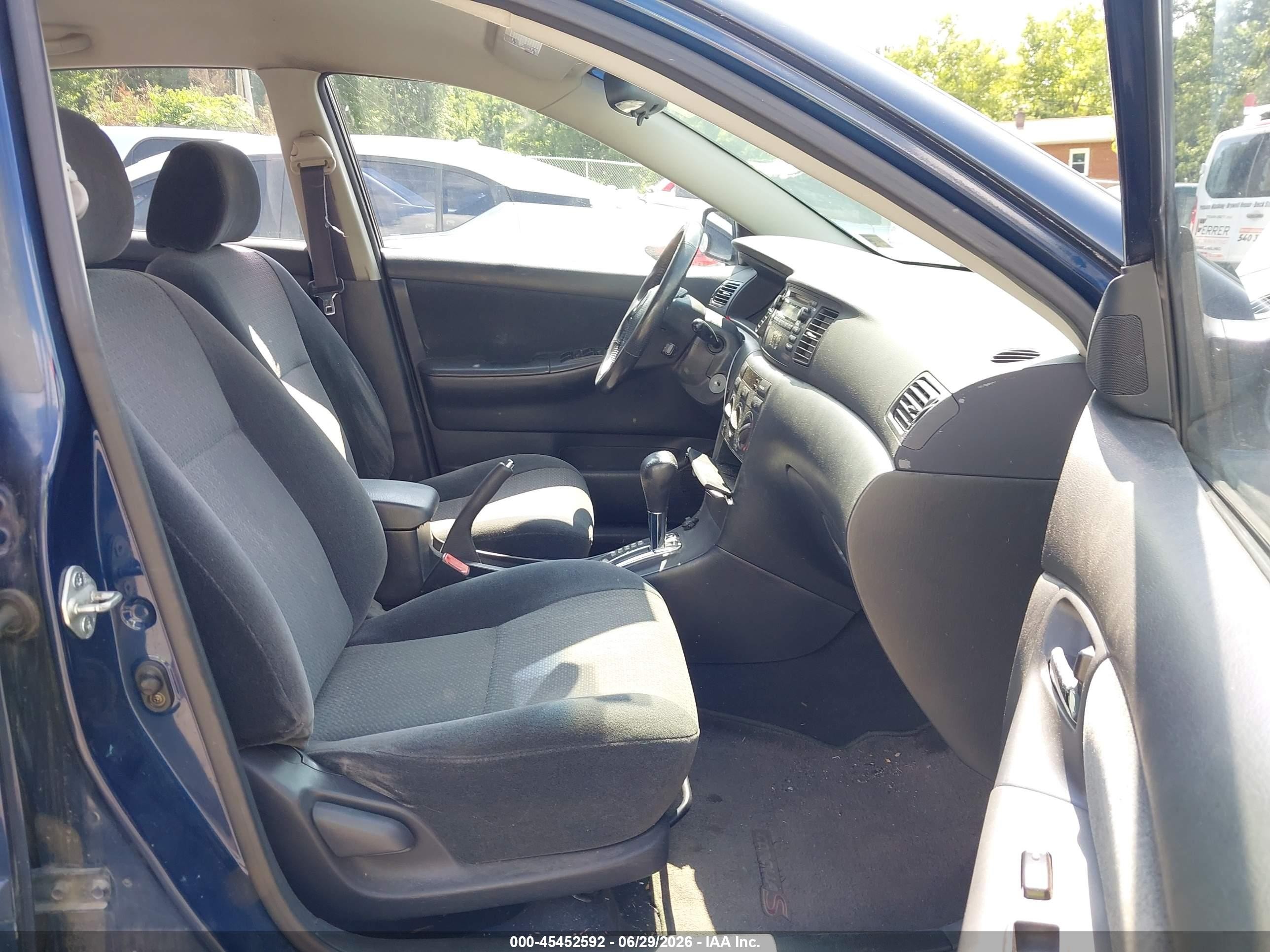 2003 Toyota Corolla S Blue vin: 2T1BR32E13C133126