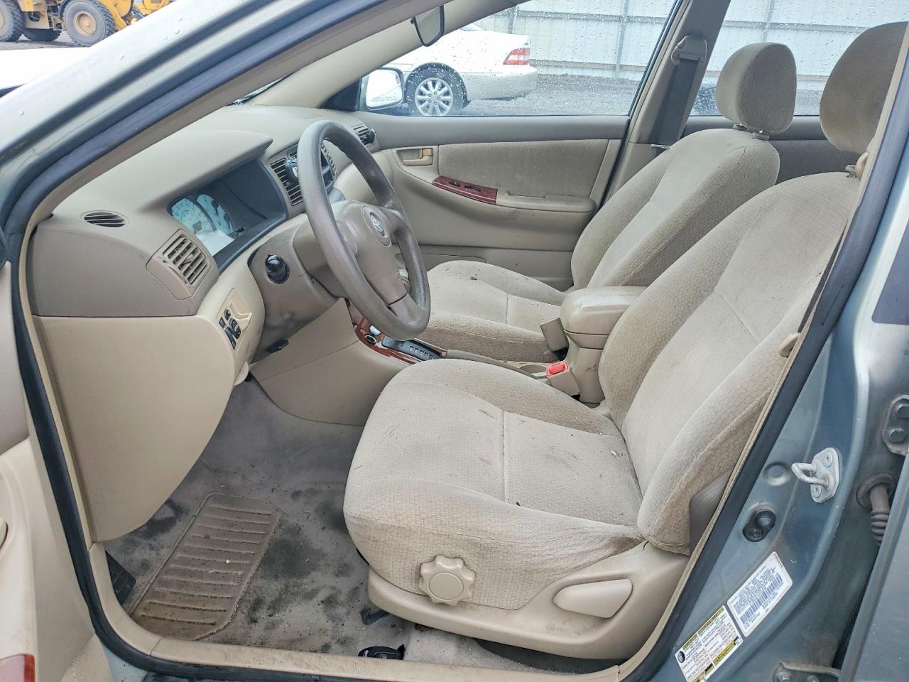 2004 Toyota Corolla Le Gray vin: 2T1BR32E14C222860