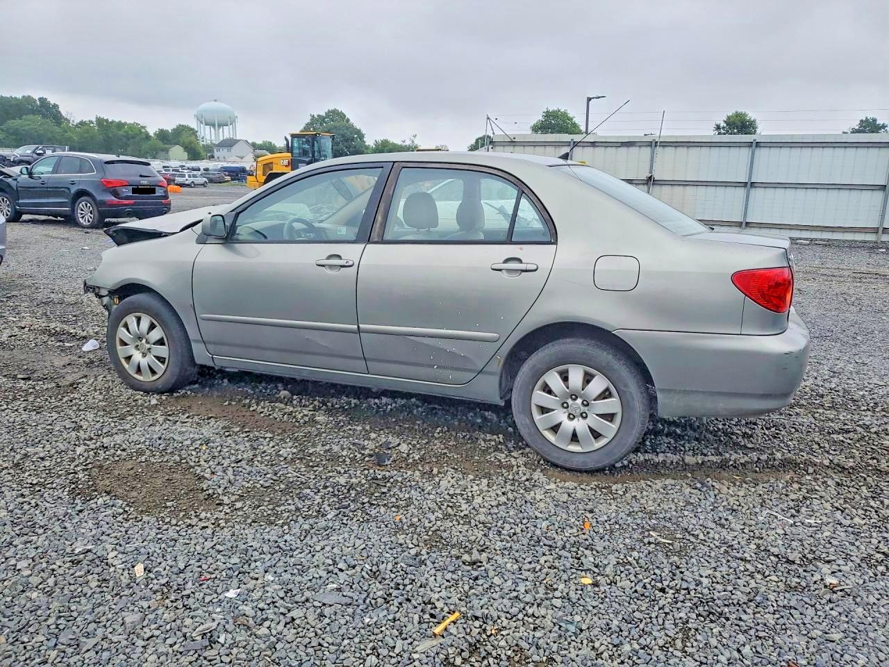 2004 Toyota Corolla Le Gray vin: 2T1BR32E14C222860