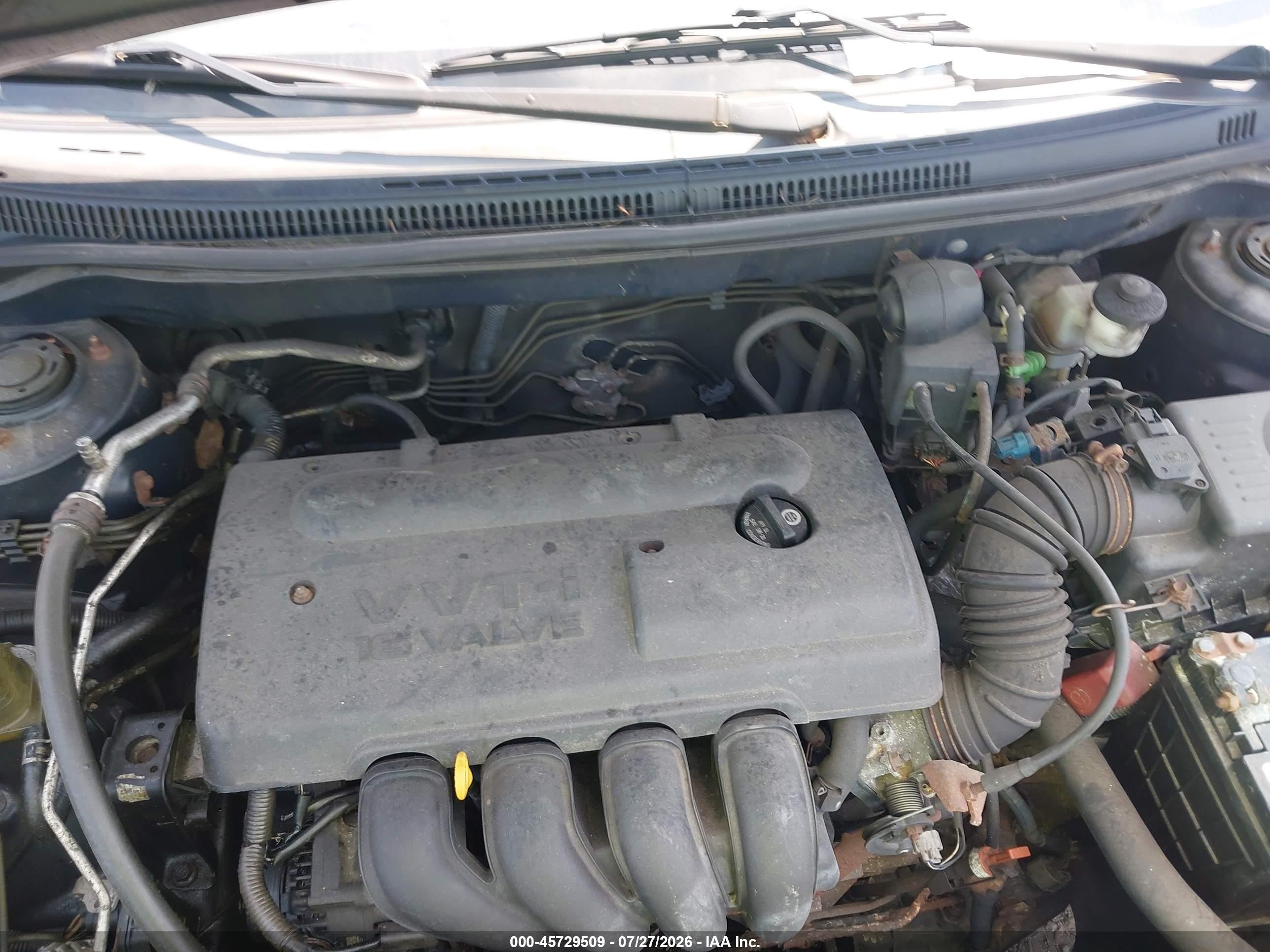 2004 Toyota Corolla S Синий vin: 2T1BR32E14C241182