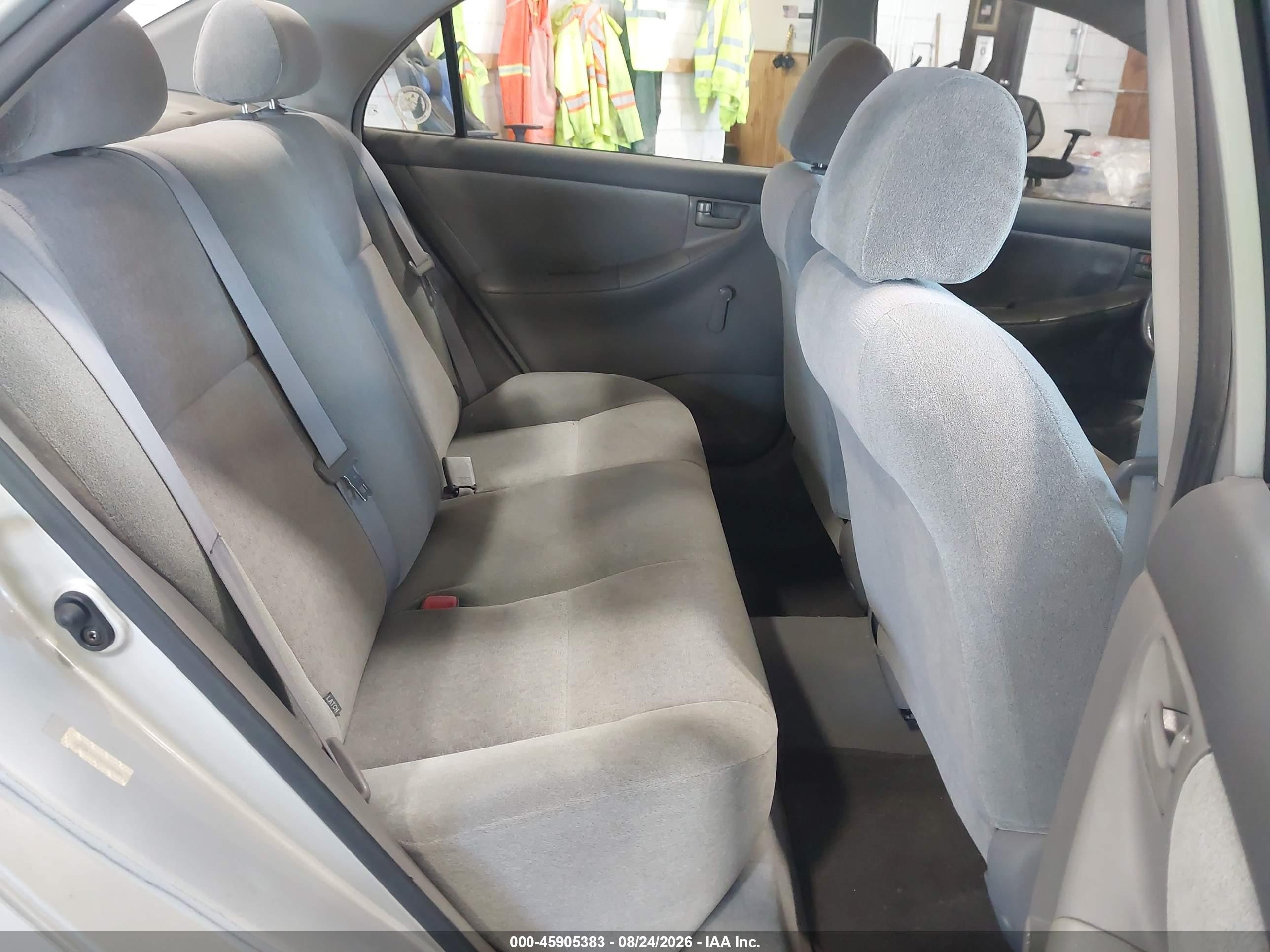 2004 Toyota Corolla Ce Gray vin: 2T1BR32E14C310484