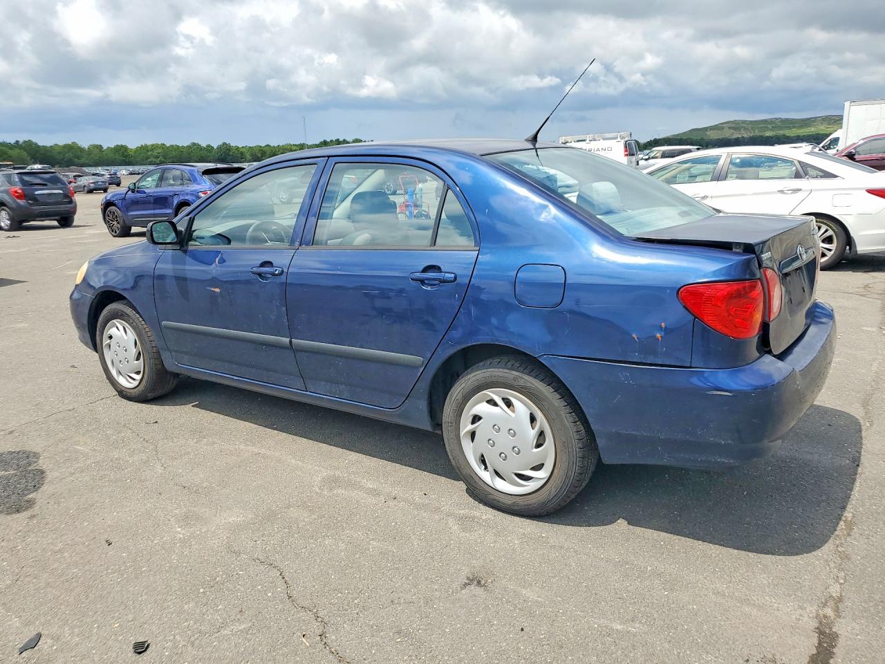 2004 Toyota Corolla Ce Синий vin: 2T1BR32E14C317807