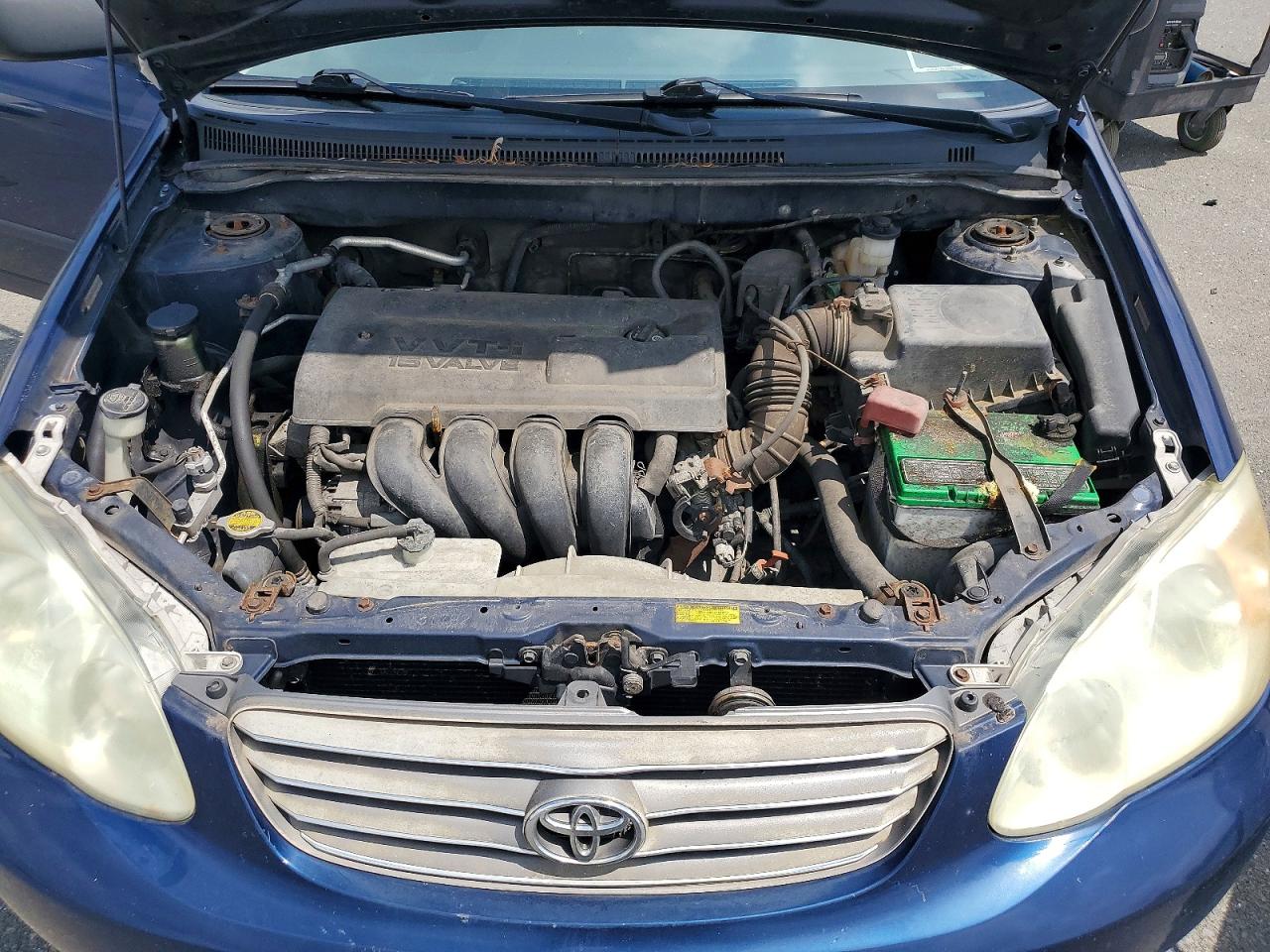 2004 Toyota Corolla Ce Синий vin: 2T1BR32E14C317807