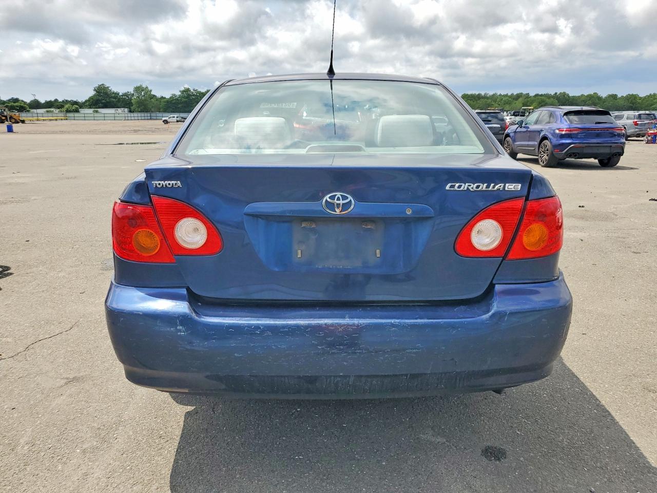 2004 Toyota Corolla Ce Синий vin: 2T1BR32E14C317807