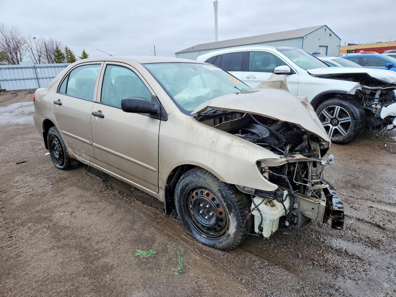 2004 Toyota Corolla Ce Gold vin: 2T1BR32E14C789702