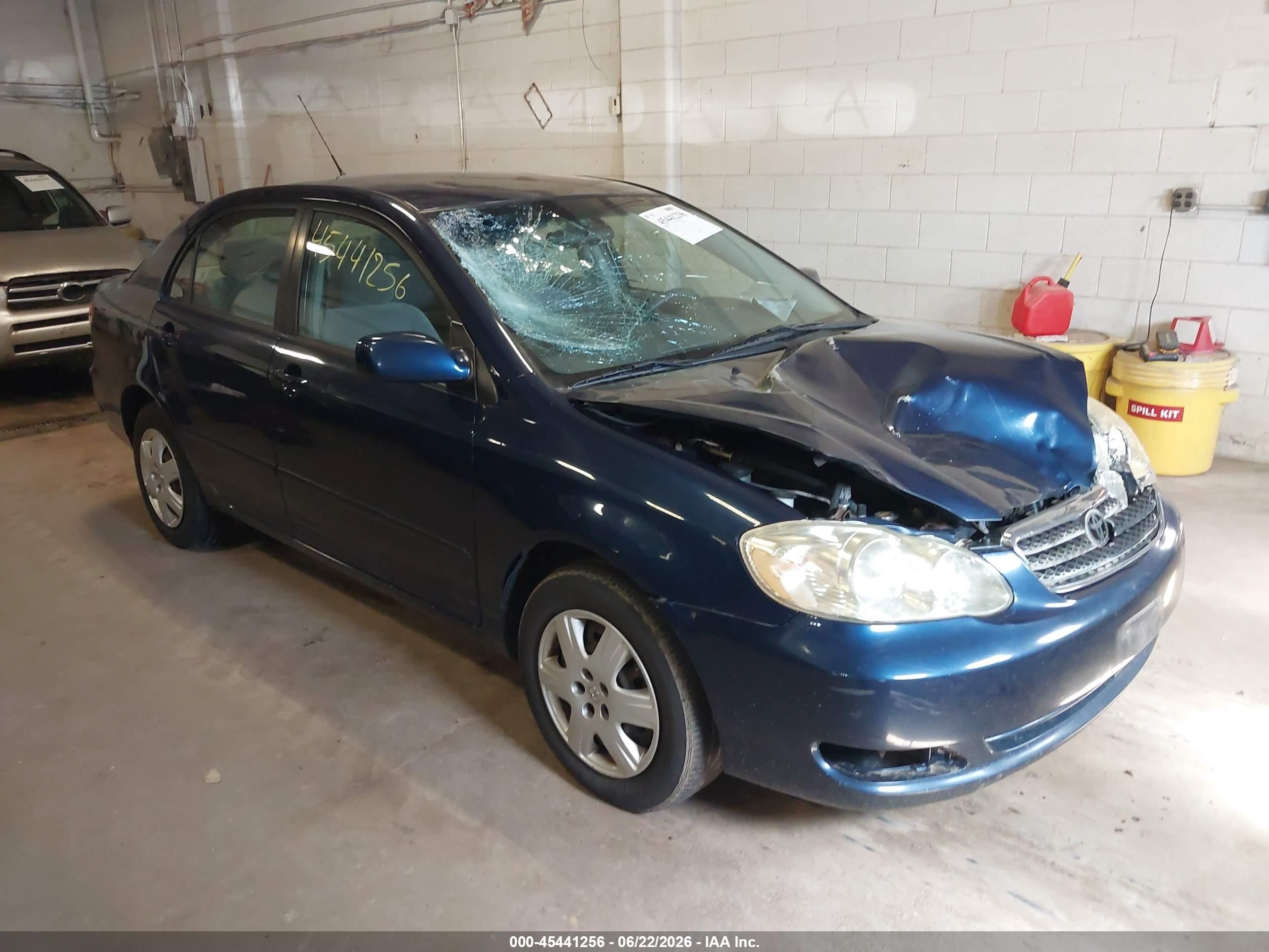 2005 Toyota Corolla Le Blue vin: 2T1BR32E15C368161